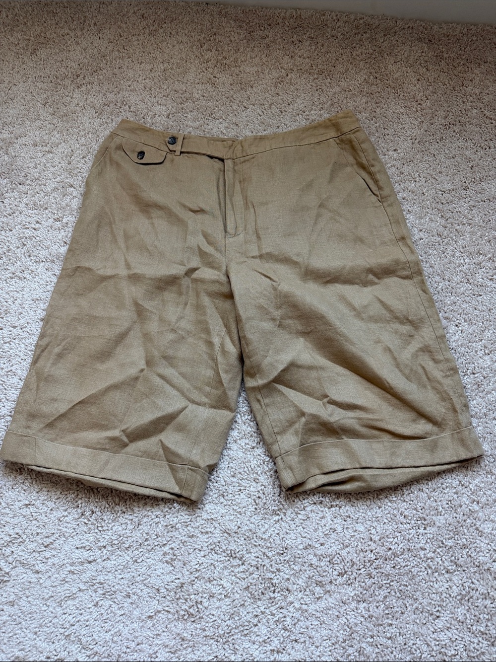 Ralph Lauren Tan Bermuda Shorts